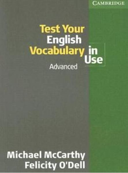 Picture of TEST YOUR ENGLISH VOCABULARY IN USE ADVANCED