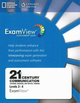 Imagem de 21ST CENTURY COMMUNICATION 3 E 4 LISTENING, SPEAKING AND CRITICAL THINKING ASSESSMENT CDROM WITH EXAMVIEW 