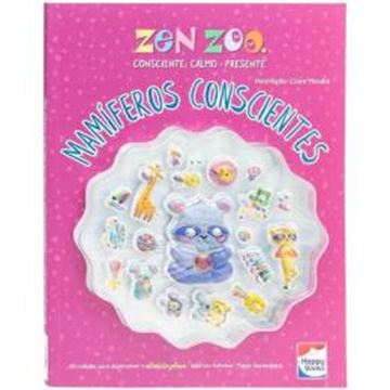 Imagem de ZEN ZOO - MAMIFEROS CONSCIENTES - LIVRO DE ATIVIDADES COM ADESIVOS FOFINHOS